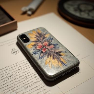 Лимитированный чехол художественная серия